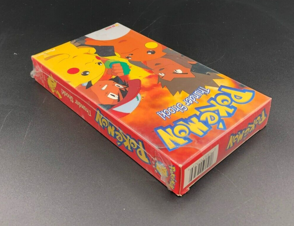 Pokemon Vol. 5: Thunder Shock! - Pikachu vs. Raichu (VHS Tape, Series) - NEW