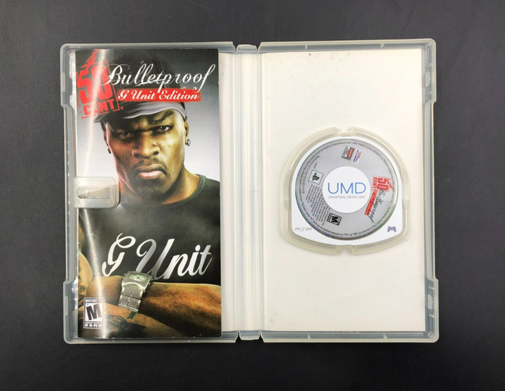50 Cent: Bulletproof - G Unit Edition (PlayStation Portable, PSP) w/ Manual