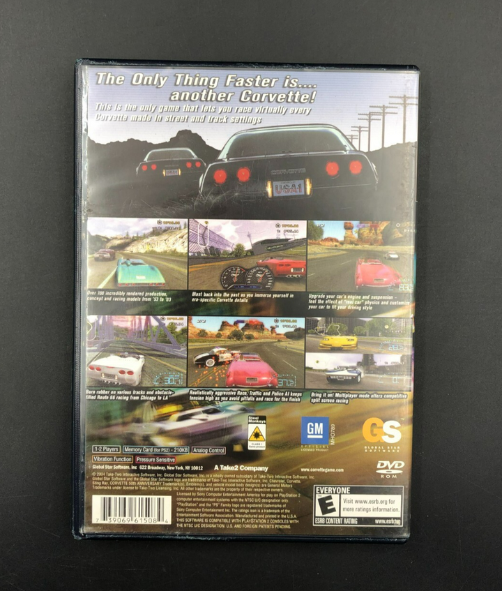 Corvette (PlayStation 2, PS2) w/ Manual