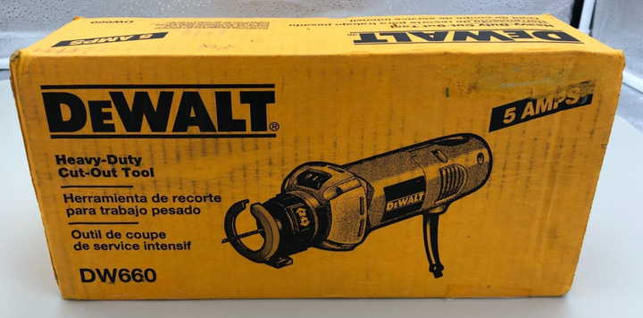 DEWALT DW660 Heavy-Duty Cut-Out Tool BRAND NEW