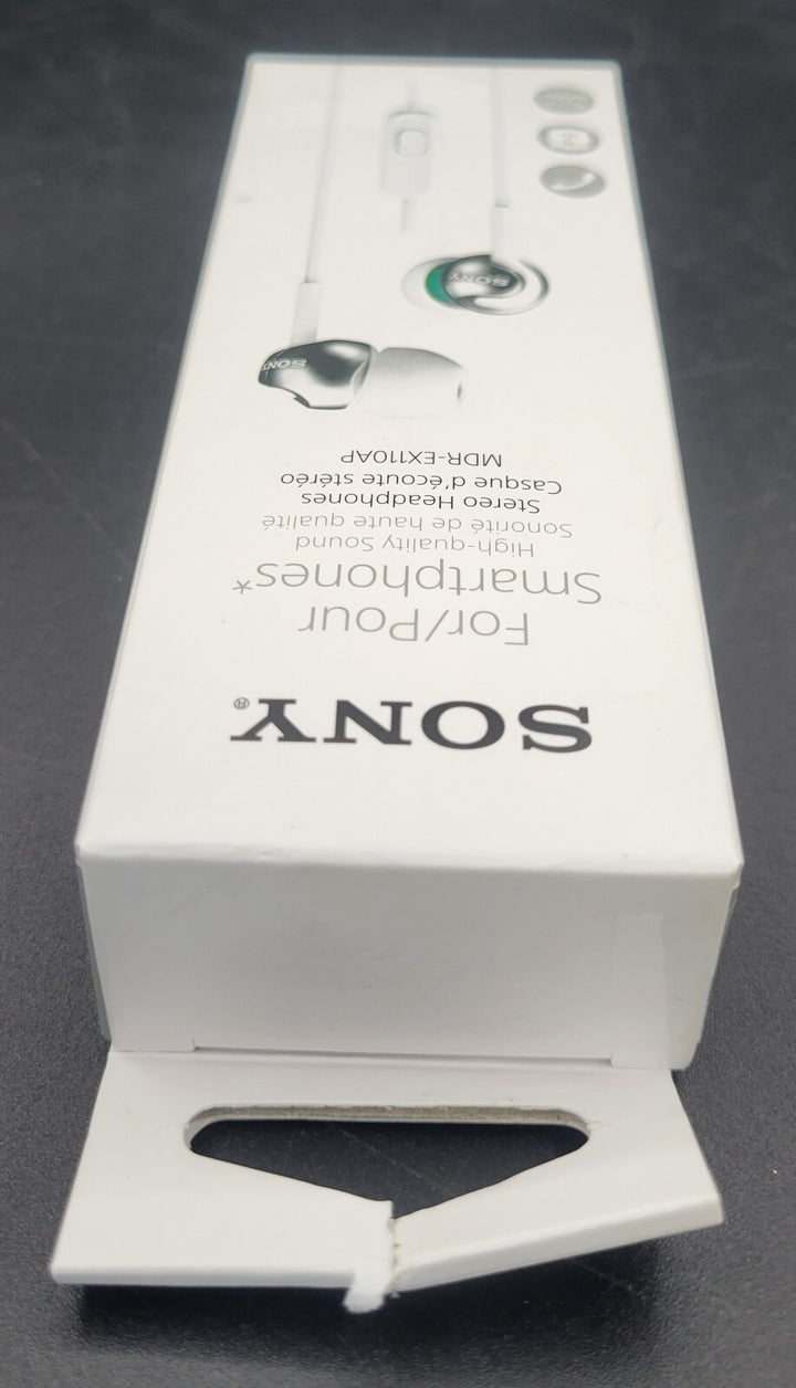 SONY Stereo Headphones (White) *BRAND NEW, SEALED*