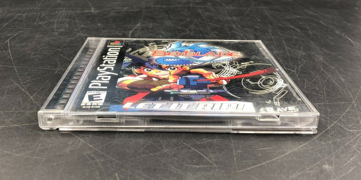 Beyblade - Let it Rip! (Sony PlayStation, PS1) in Case w/ Manual