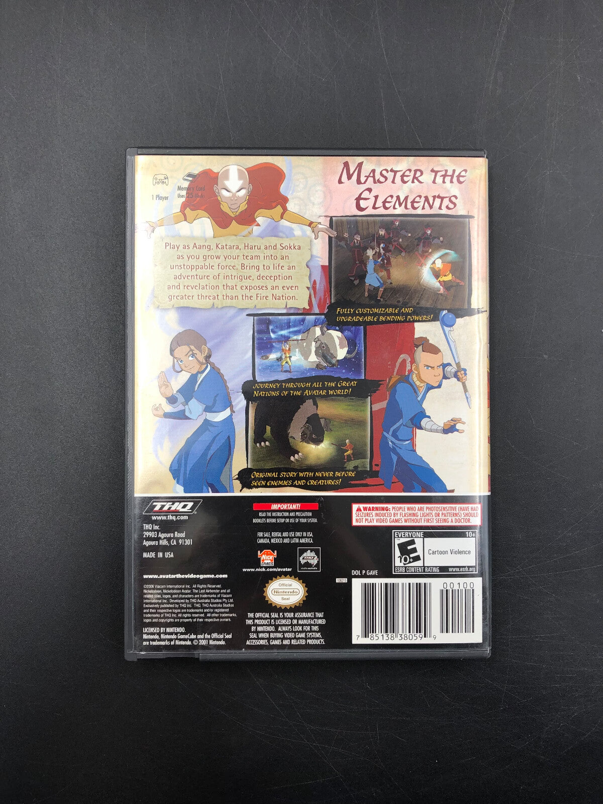 Avatar: The Last Airbender (Nintendo GameCube, 2006)
