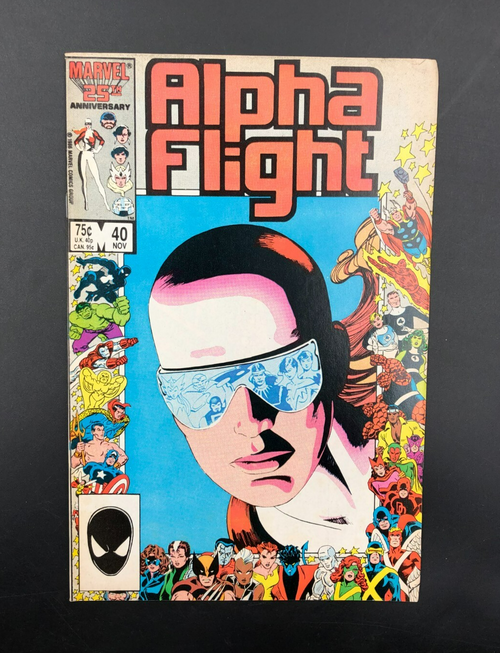 Alpha Flight Issue #40 (Marvel Comics) Comic Book