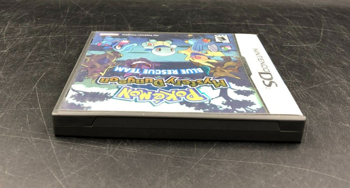 Pokemon Mystery Dungeon: Blue Rescue Team (Nintendo DS) w/ Manual + Inserts