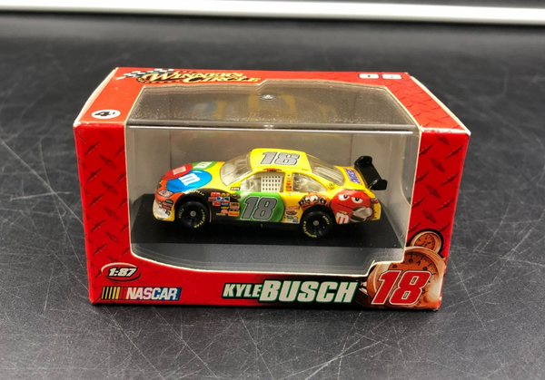 2008 Winner's Circle NASCAR Kyle Busch #18 M&M's 1:87 Scale Diecast Car - NEW