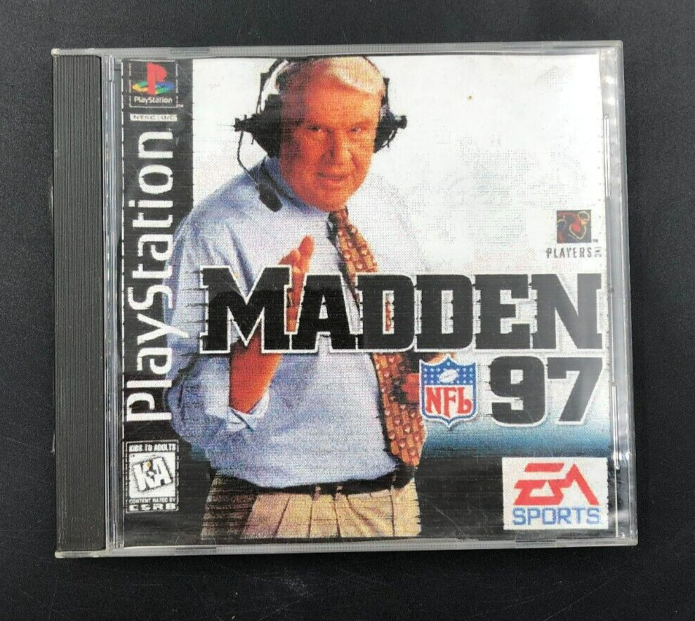 Madden NFL 97 Sony PlayStation 1 (Not Original Case)