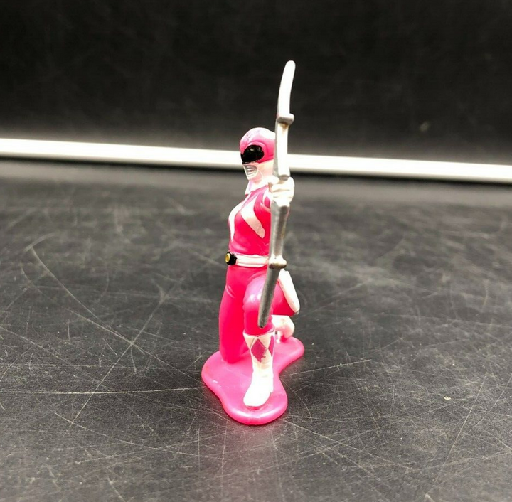 1993 Bandai Mighty Morphin Power Rangers - 3" Pink Ranger Mini Figure