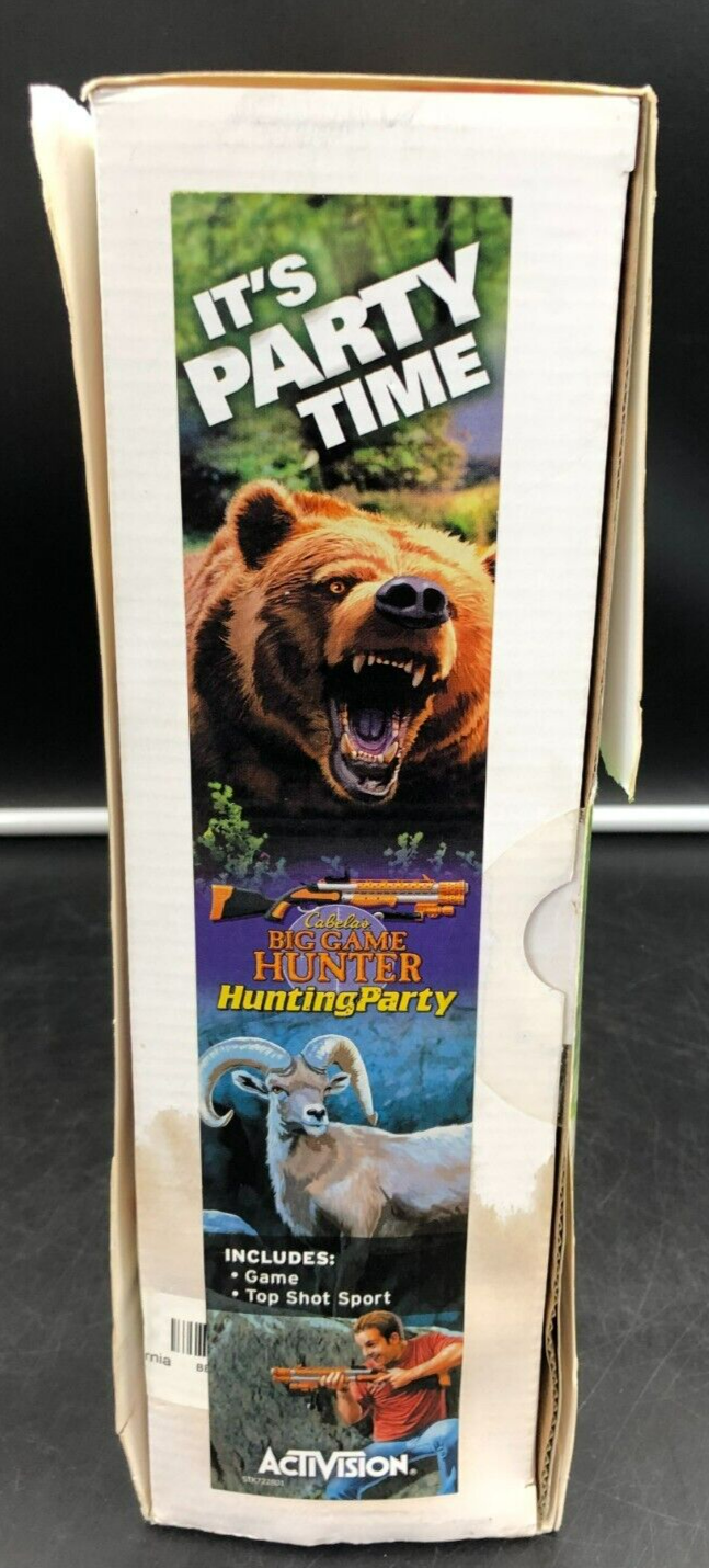 ACTIVISION: Cabela's BIG GAME HUNTER - Hunting Party XBOX 360 *NEW, DAMAGED BOX*