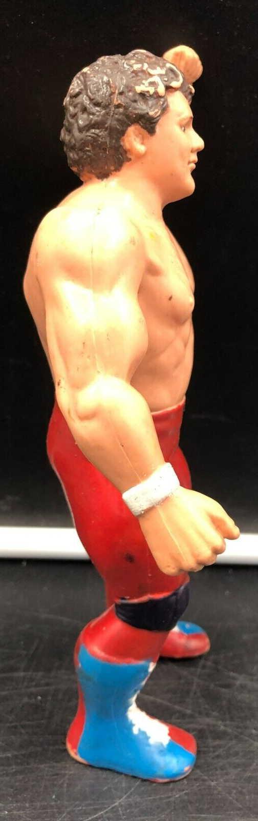 1986 Titan Sports LJN WWF 8" BRITISH BULLDOG DYNAMITE KID (Messy Hair) Figure