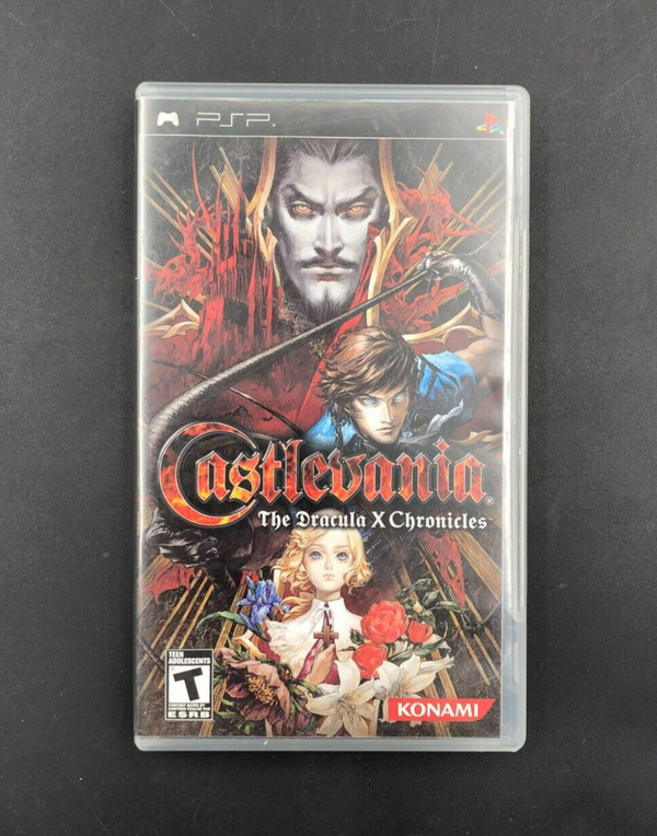 Castlevania: The Dracula X Chronicles (Sony PlayStation Portable, PSP) w/ Manual