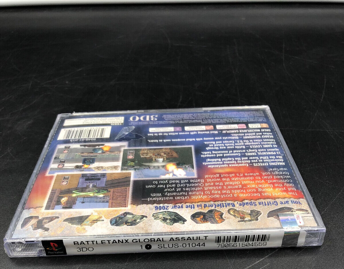 BattleTanx: Global Assault (Sony PlayStation 1, 2000) *BRAND NEW*
