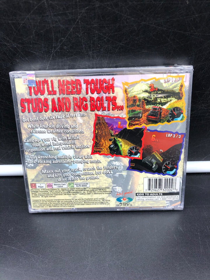 TNN Motorsports HardCore 4x4 (Sony PlayStation 1, 1996) *BRAND NEW*