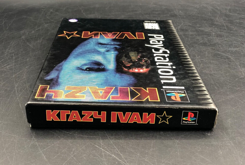 Krazy Ivan (PlayStation 1, PS1) Long Box w/ Manual