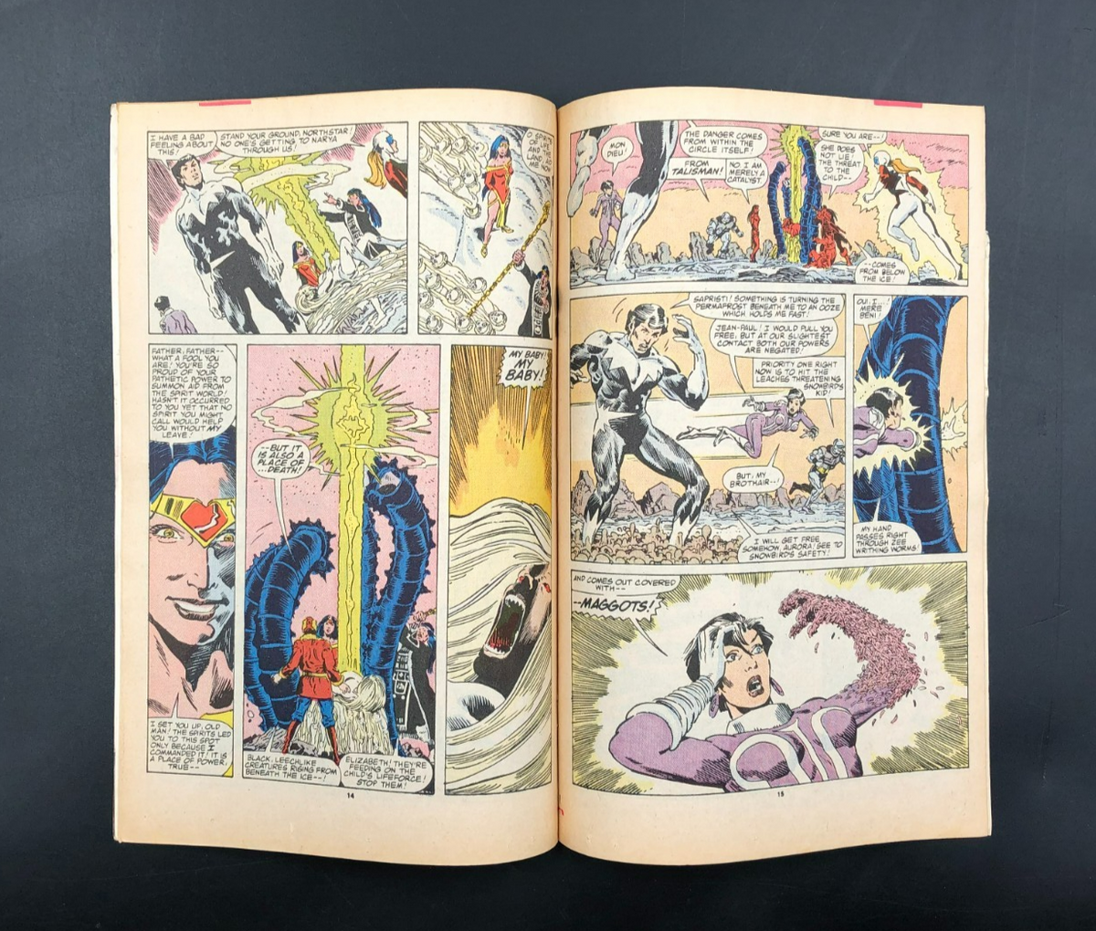 Alpha Flight: Loses a Hero Issue #37 (Marvel Comics) Comic Book