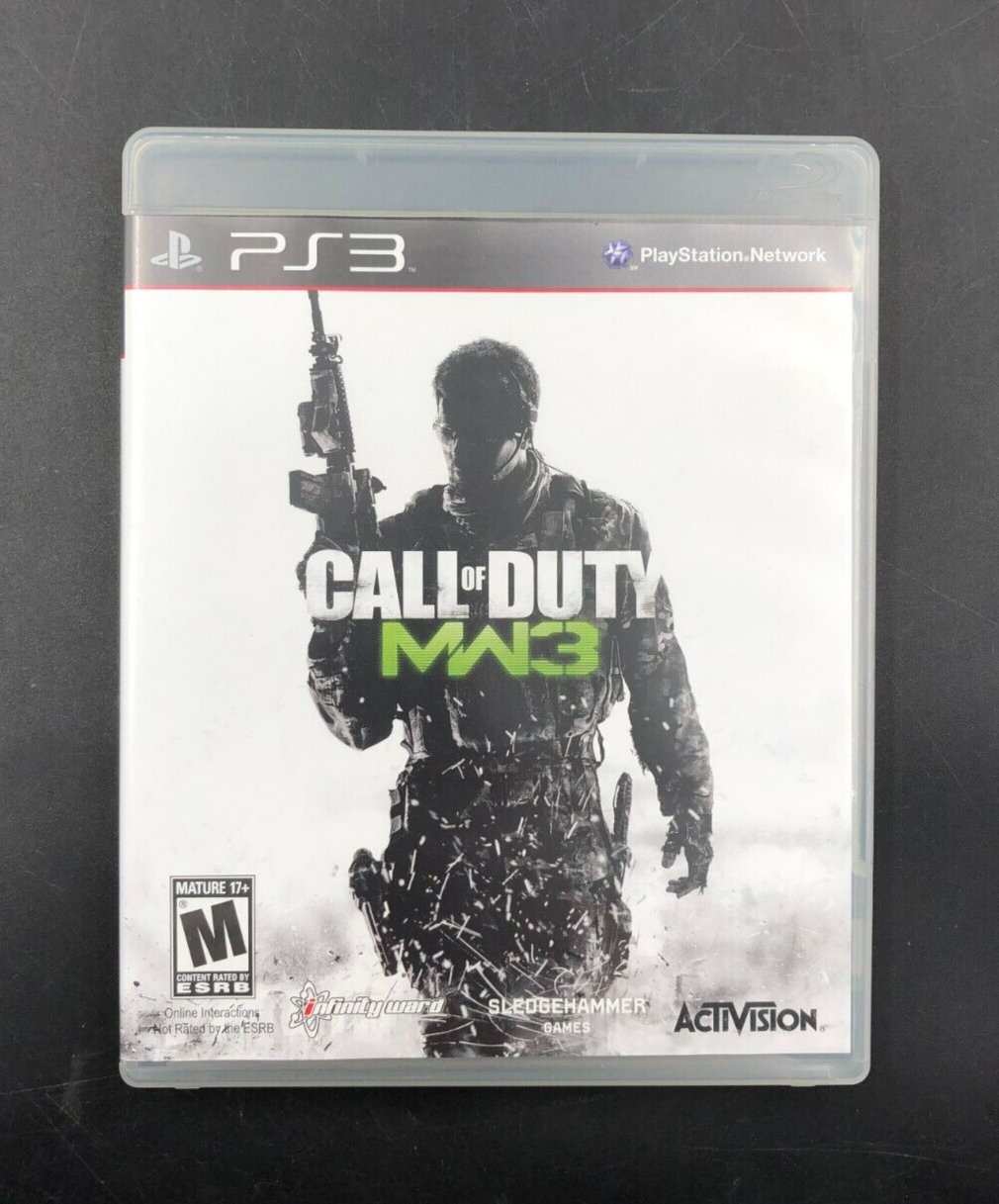 Call of Duty: Modern Warfare 3 (PlayStation 3, PS3) w/ Manual