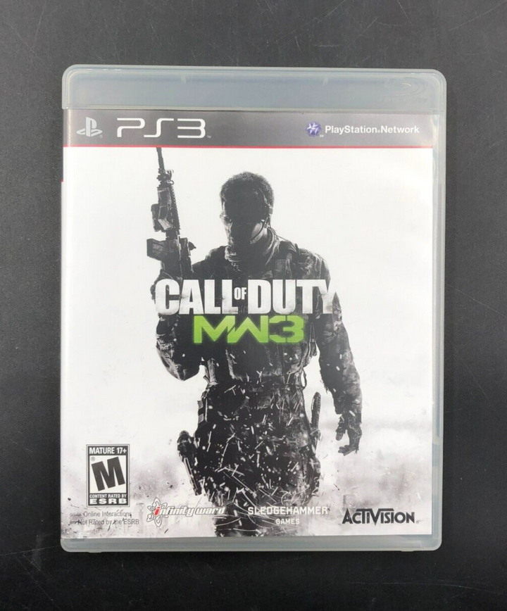 Call of Duty: Modern Warfare 3 (PlayStation 3, PS3) w/ Manual