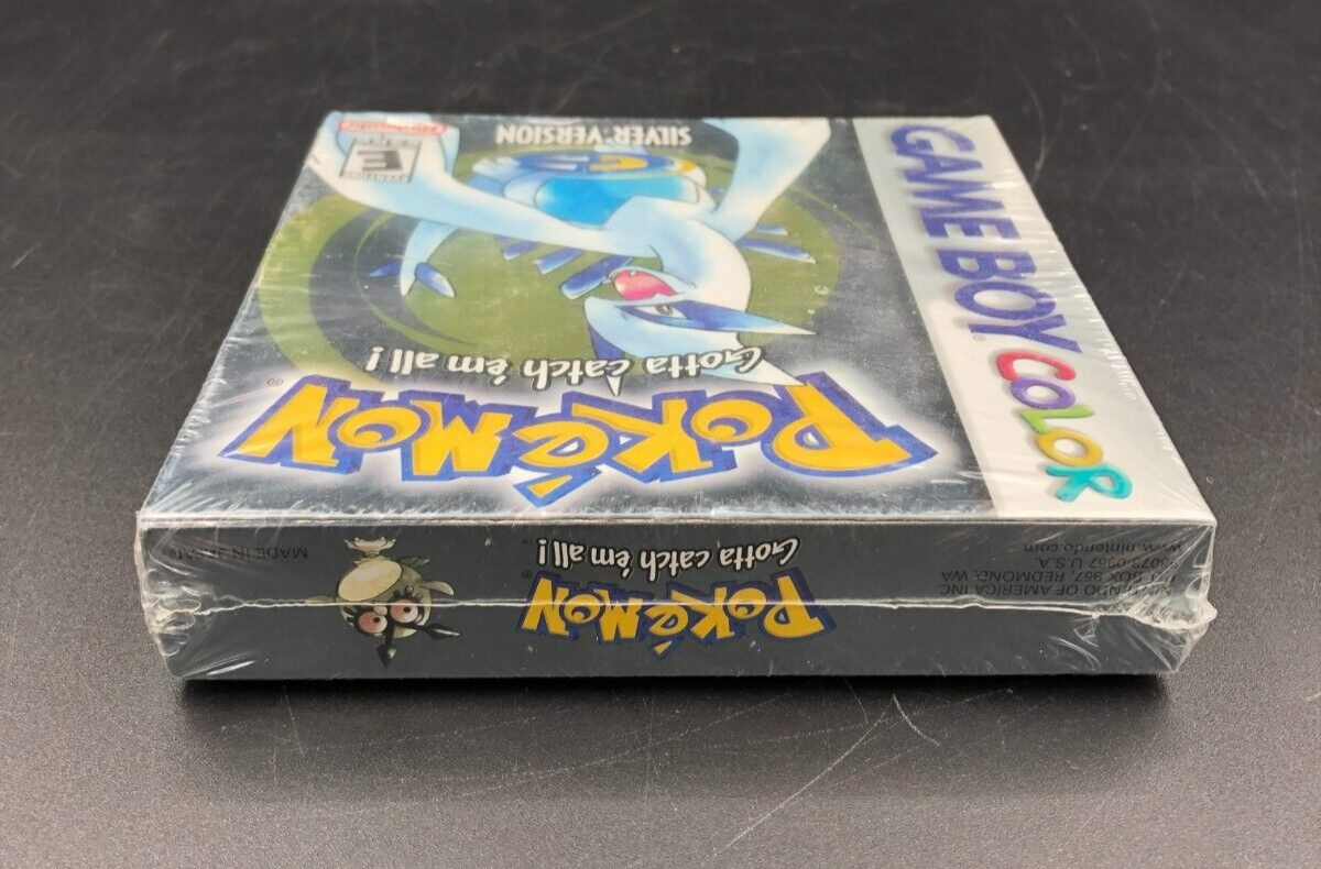 Pokemon: Silver Version (Game Boy Color, GBC) Canadian Variant - NEW SEALED