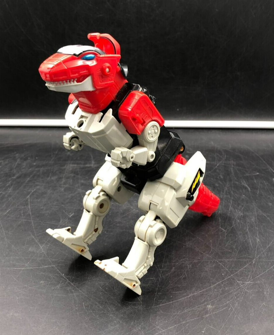 1991 Bandai Mighty Morphin Power Rangers Red T-Rex Zord Megazord Action Figure