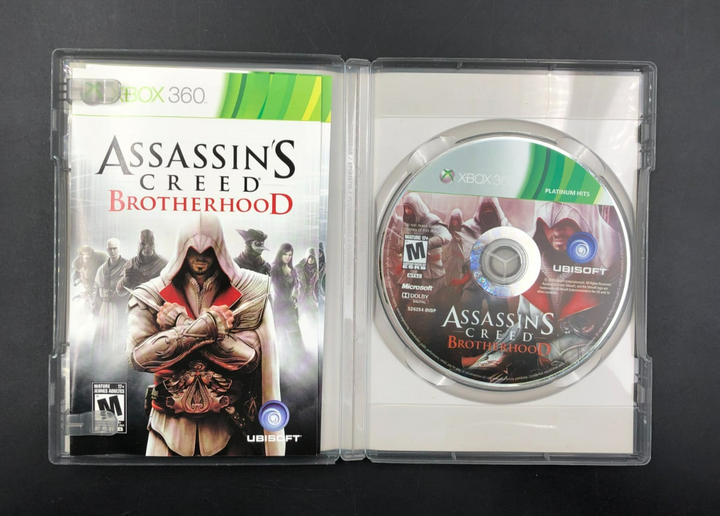Assassin's Creed: Brotherhood - Platinum Hits (Microsoft XBOX 360) w/ Manual