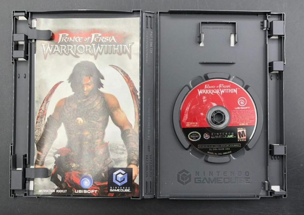 Prince of Persia: Warrior Within (Nintendo GameCube) w/ Manual
