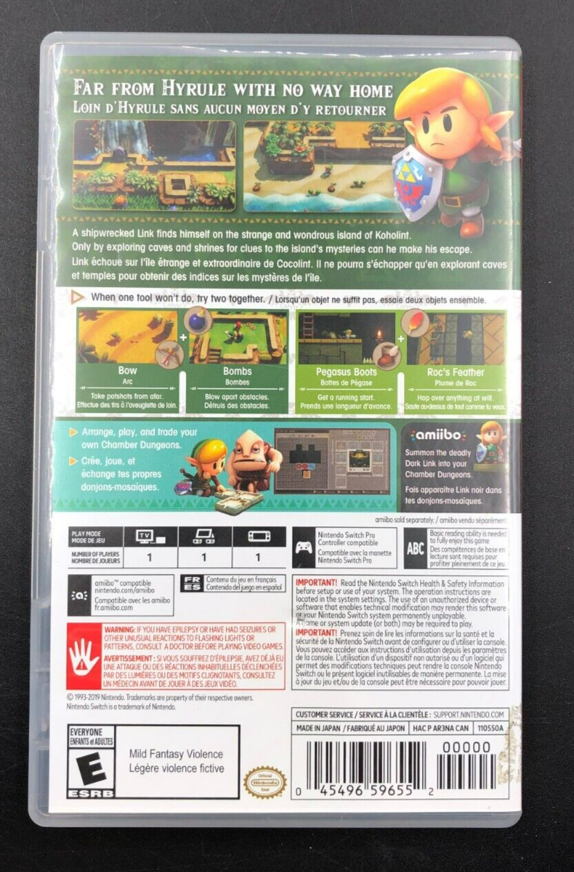 The Legend of Zelda: Link's Awakening Nintendo Switch