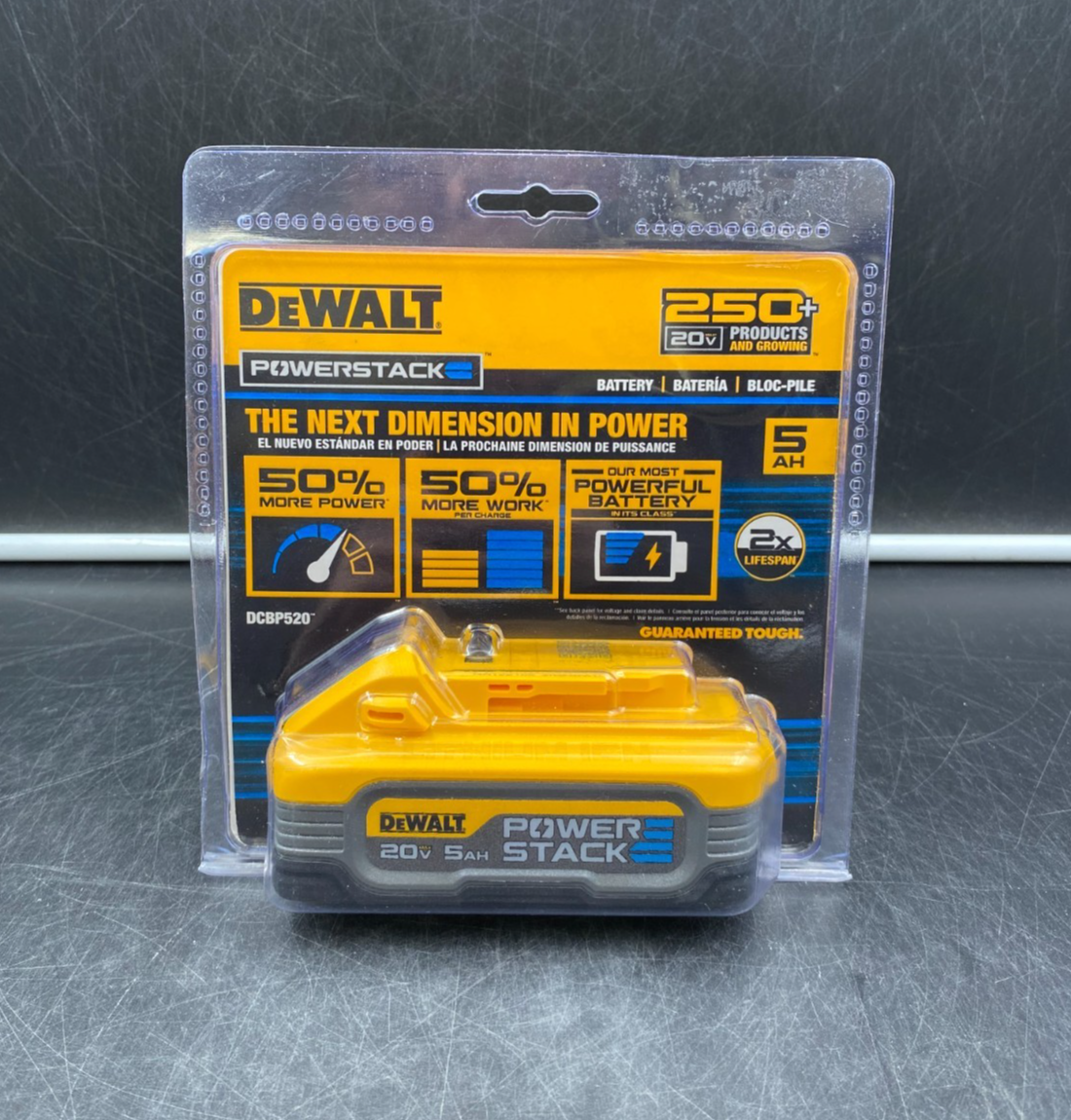 DeWalt DCBP520 Powerstack 20V Max 5Ah Battery Pack - NEW