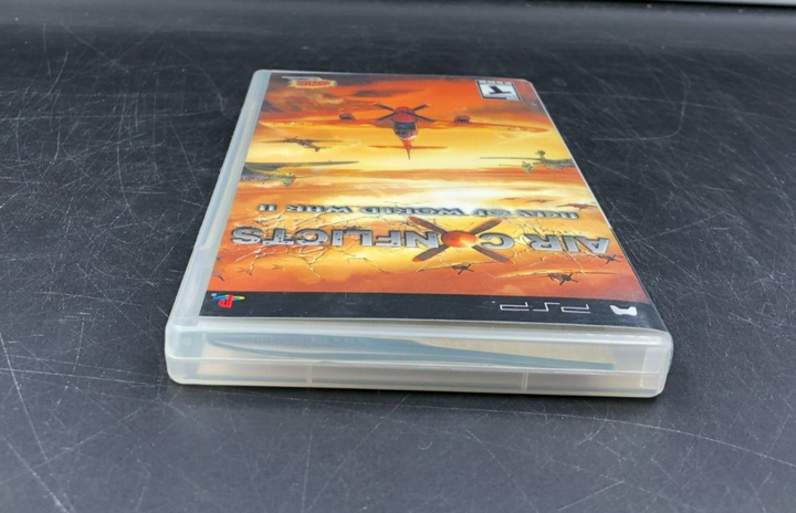 Air Conflicts: Aces of World War II (Sony PlayStation Portable, PSP) w/ Manual