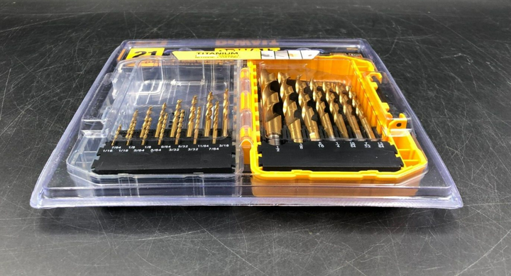 DeWalt (DW1342) 21 pc. Titanium Nitride Coated Drill Bit Set - BRAND NEW~~