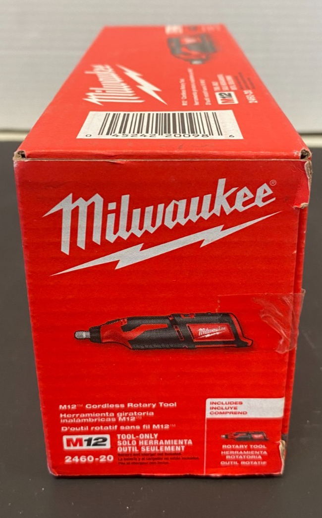 MILWAUKEE M12 Cordless Rotary Tool 2460-20 *NEW, SEALED*
