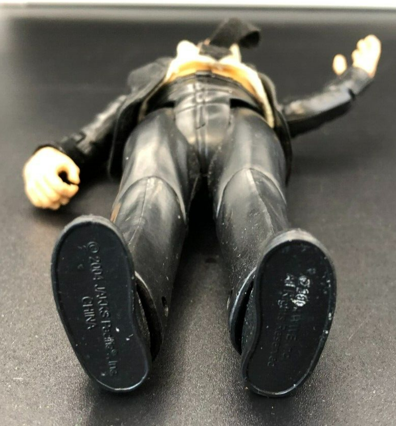 *AS-IS* 2004 JAKKS Pacific WWE Paul Bearer Wrestling Figure *USED, SEE PICS*