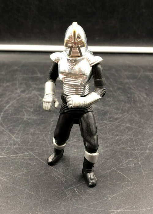 1978 Mattel Battlestar Galactica - 4.5" Cylon Commander Action Figure Chrome