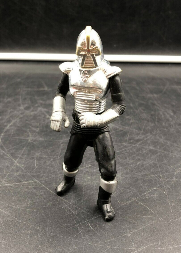 1978 Mattel Battlestar Galactica - 4.5" Cylon Commander Action Figure Chrome