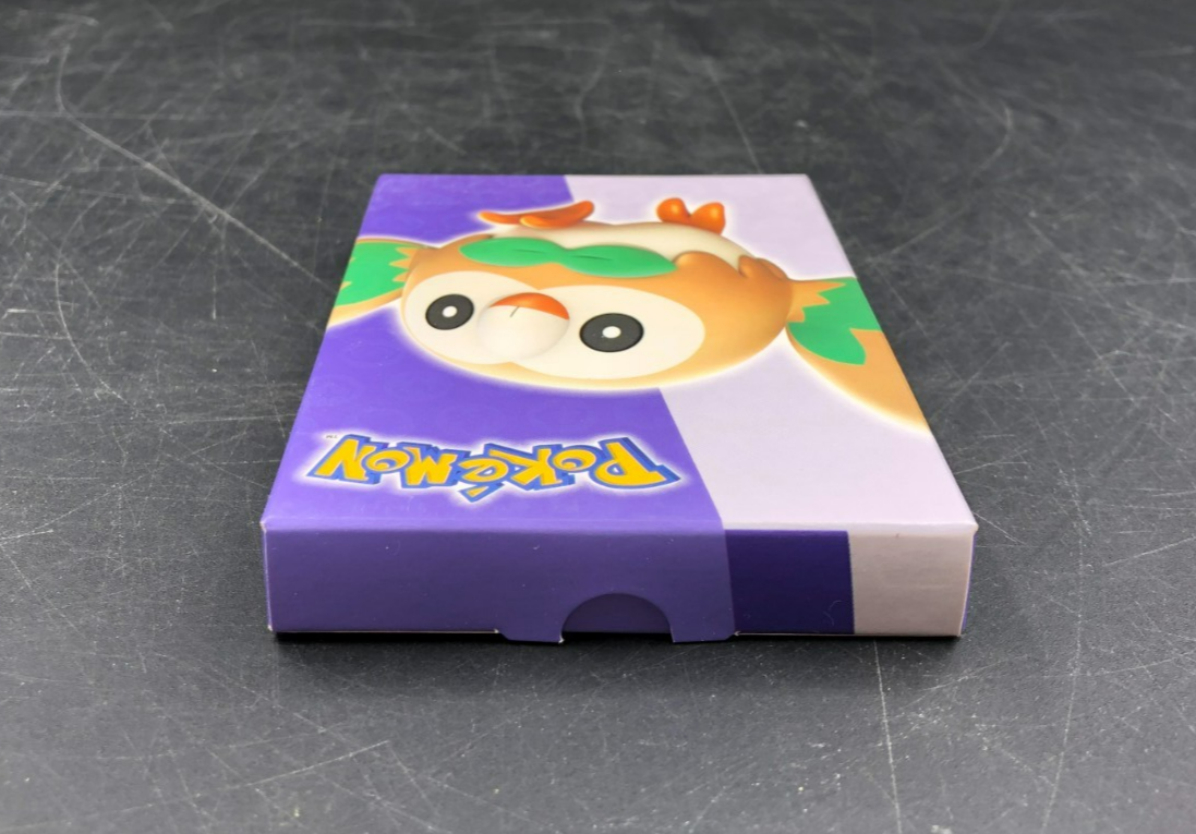 2022 McDonalds Happy Meal Pokemon Match Battle Pack Rowlet - Purple Toy - NEW~~