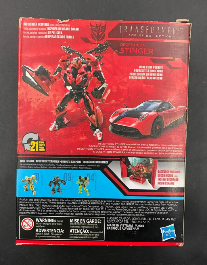 TOMY Studio Series #02 Transformers: Age of Extinction - Decepticon Stinger -NEW