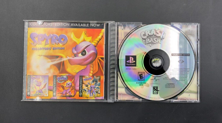 Crash Bash - Collector's Edition (Sony PlayStation, PS1) in Case w/ Manual