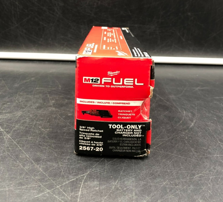 Milwaukee 2567-20 M12 Fuel 3/8" High Speed Ratchet (Tool-Only) - NEW