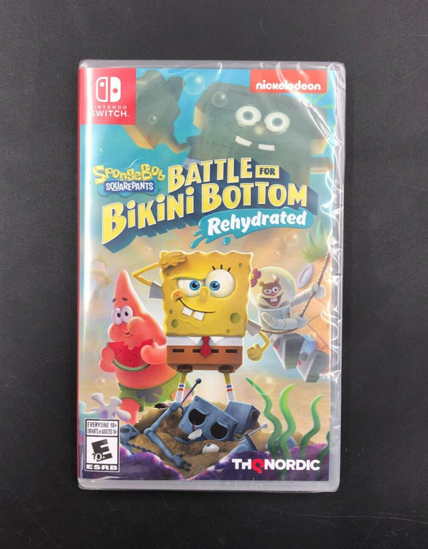 SpongeBob SquarePants: Battle for Bikini Bottom (Nintendo Switch) - BRAND NEW