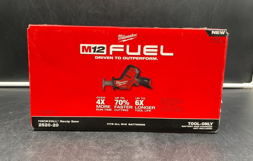 Milwaukee 2520-20 M12 Fuel Hackzall Reciprocating Saw (Tool-Only) - NEW