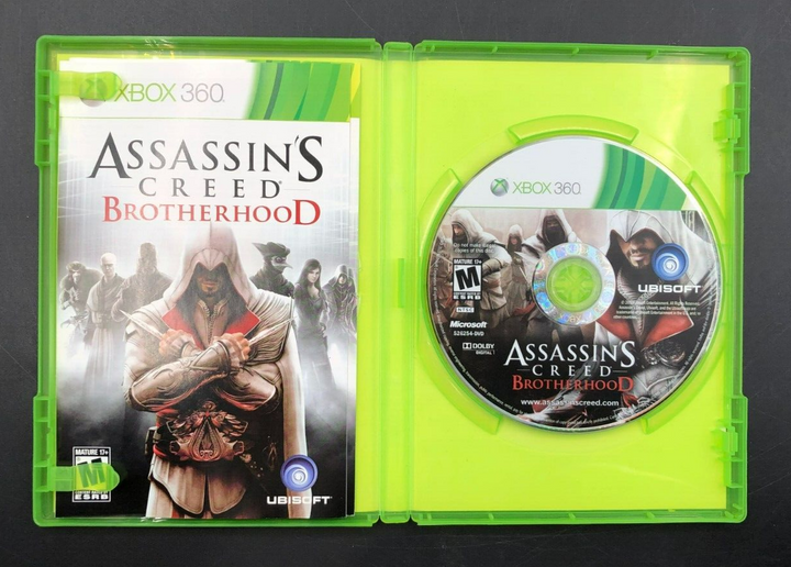 Assassin's Creed Brotherhood (XBOX 360) w/ Manual