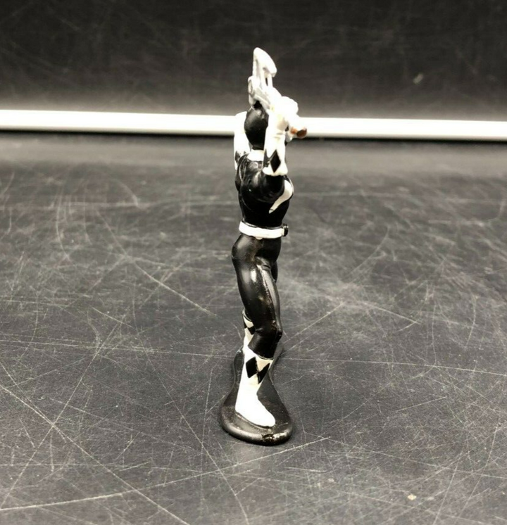 1993 Bandai Mighty Morphin Power Rangers - 3" Black Ranger Mini Figure