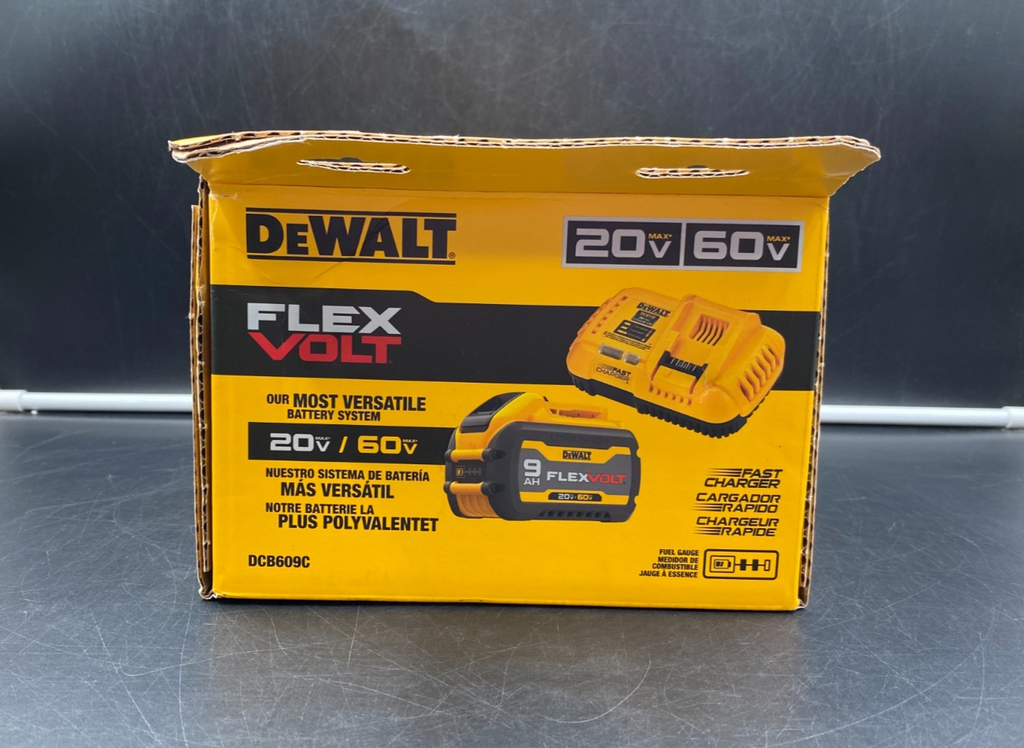 DeWalt DCB609C Flex Volt 20V/60V Max Battery and Charger Kit - NEW