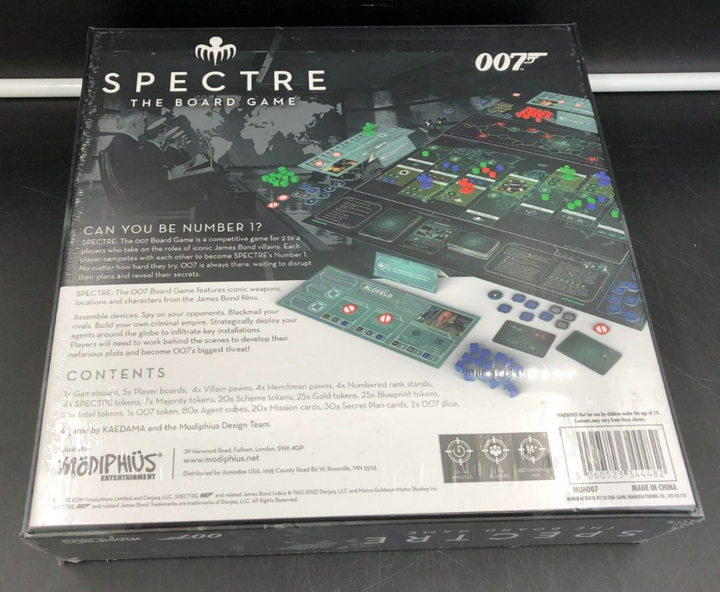 007 SPECTRE The Board Game MUH007 *BRAND NEW, FACTORY SEALED*