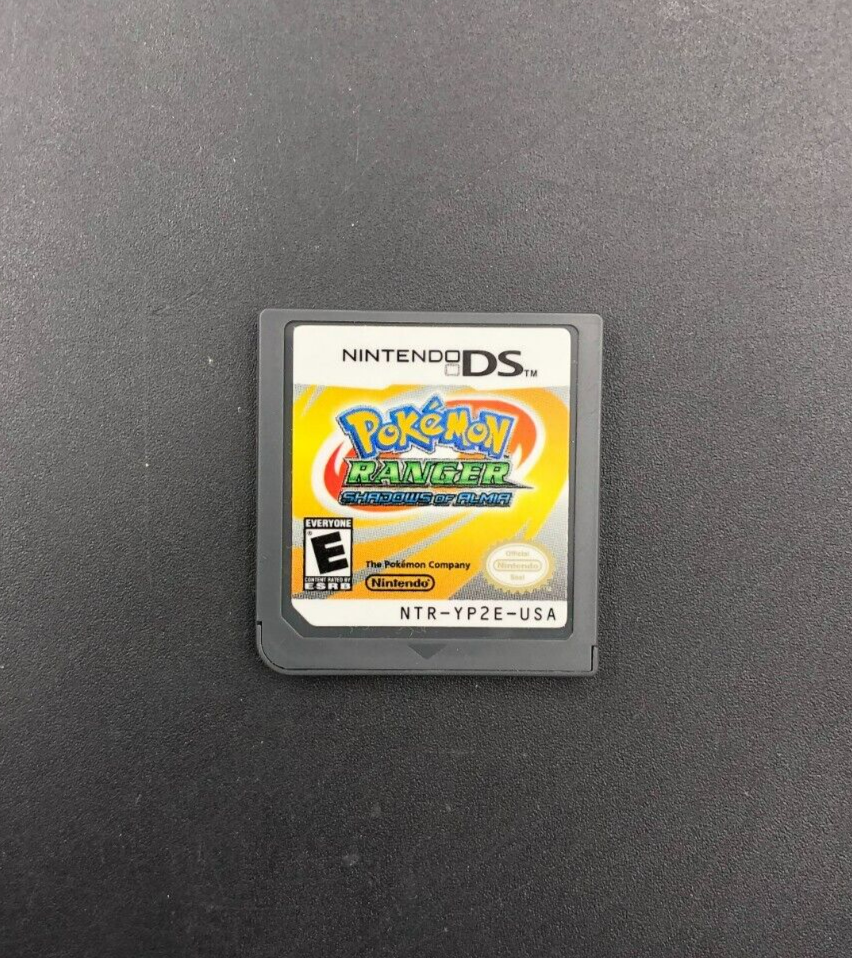 Pokemon Ranger: Shadows of Almia (Nintendo DS) in Case w/ Manual + Inserts