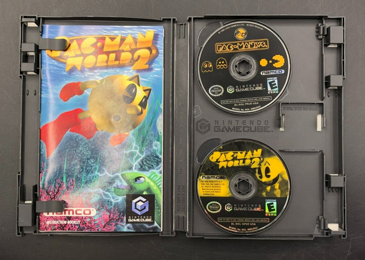 Pac-Man Vs. Pac-Man World 2 (Nintendo GameCube) w/ Manual