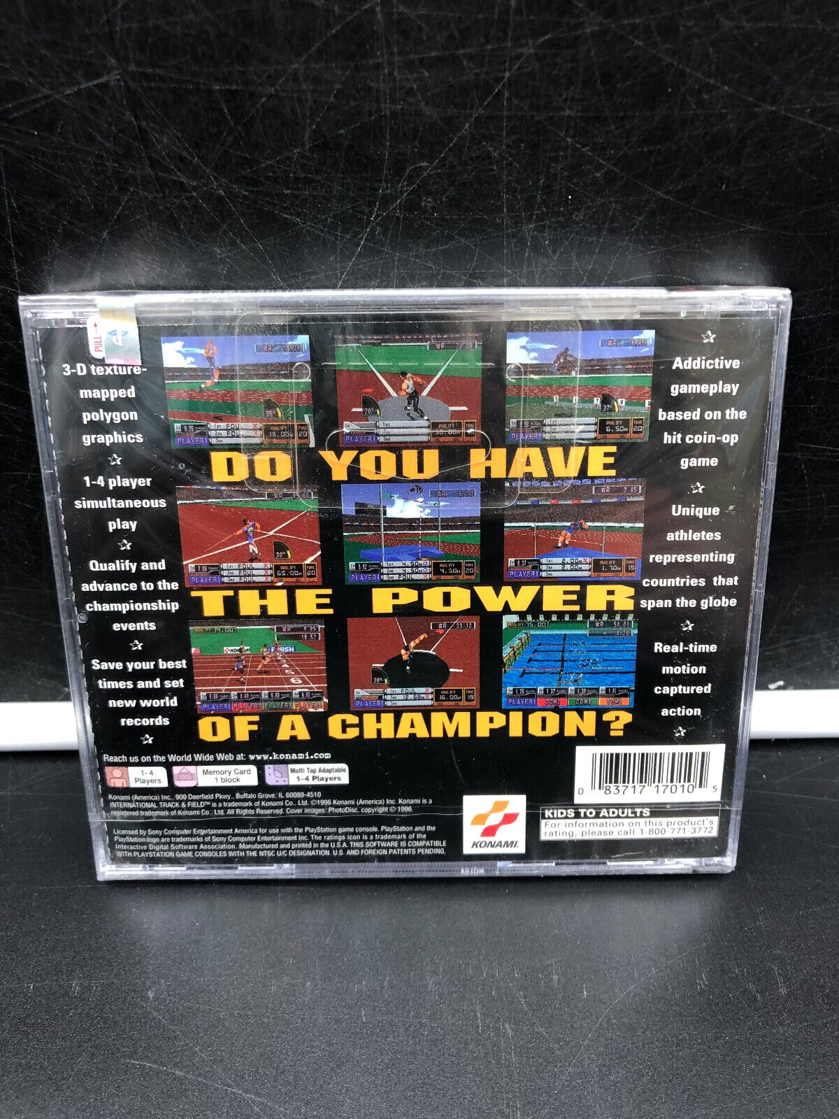 International Track & Field (Sony PlayStation 1, 1996) *BRAND NEW*