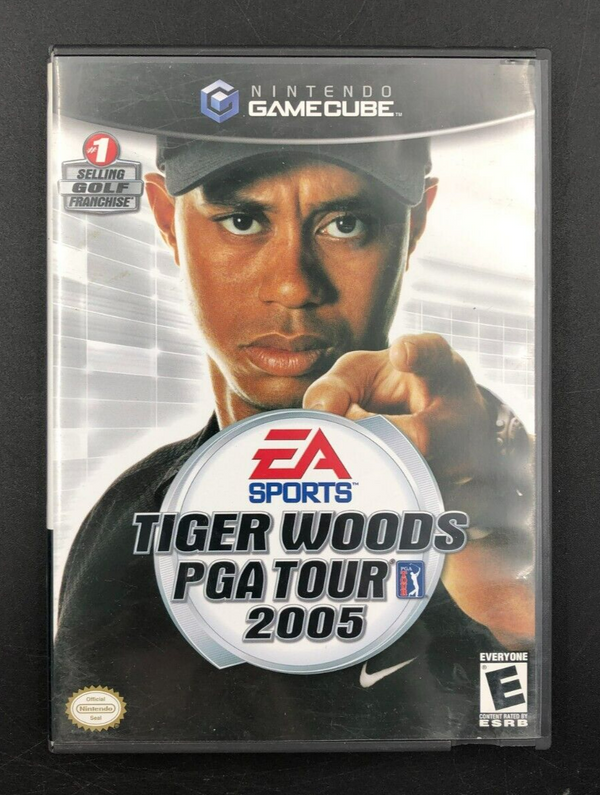Tiger Woods PGA Tour 2005 Nintendo GameCube w/ Manual