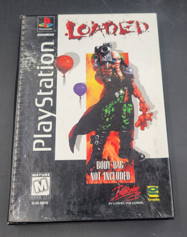 PLAYSTATION 1 - Long Box Game: LOADED w/Manual *USED, SEE PICS & DETAIL*