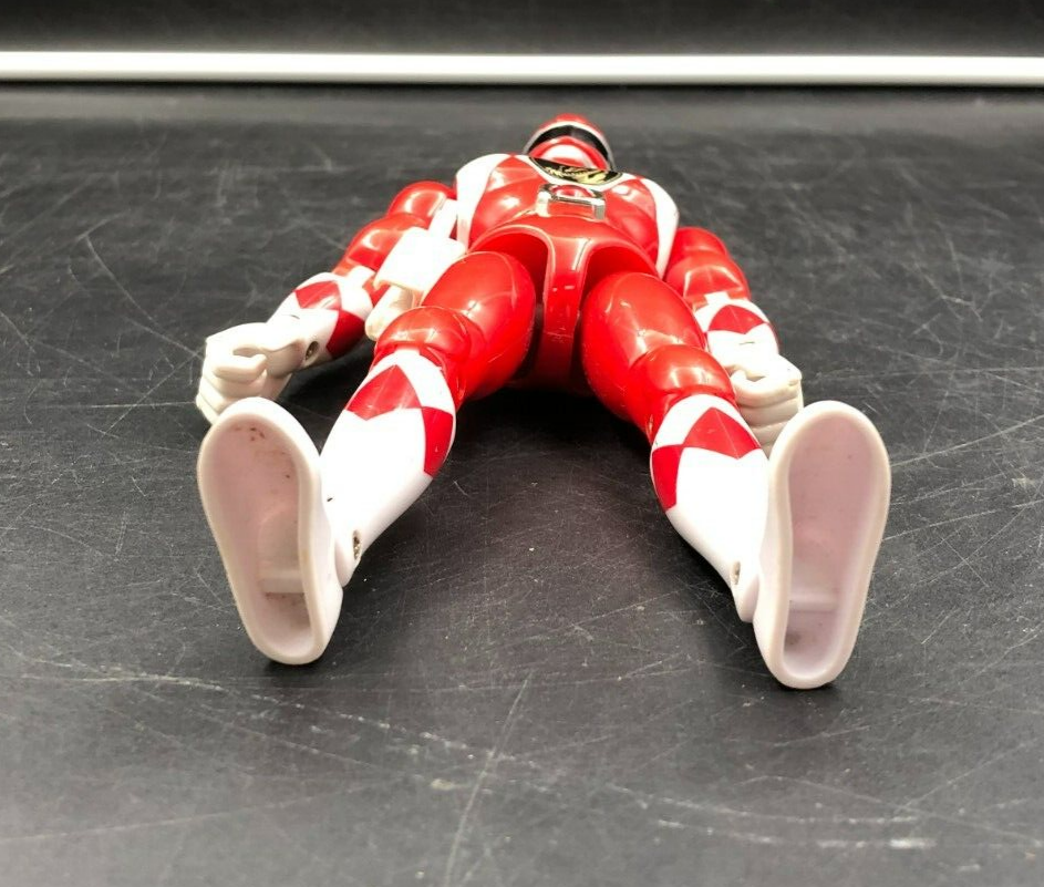 1993 Bandai Mighty Morphin Power Rangers - 8" Red Ranger Action Figure w/ Gun
