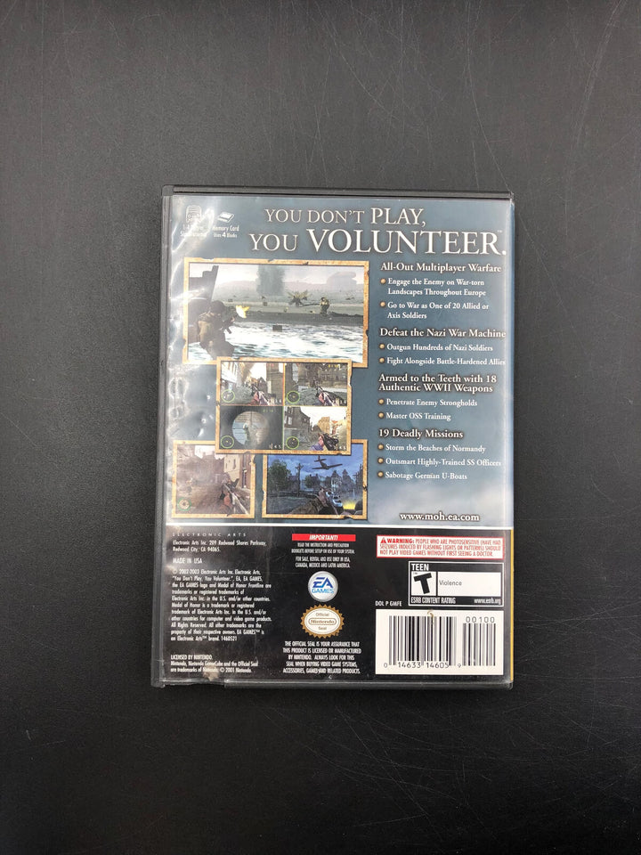 Medal of Honor Frontline Nintendo GameCube